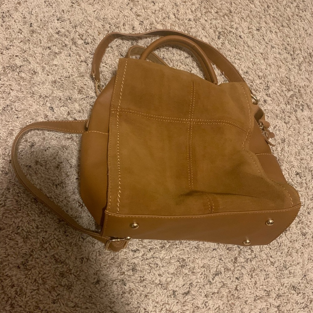 Leather/Suede backpack/purse Vici